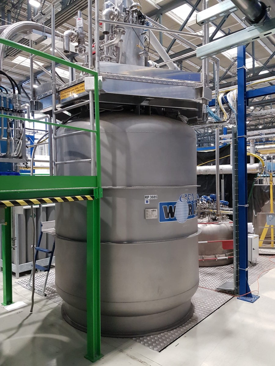 LHe 5000L Dewar Cryoworld